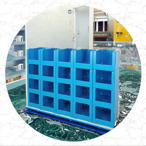 صناديق تخزين بلاستيكية مموجة قابلة لإعادة التدوير مخصصة للمستودعات، صناديق تكديس وتخزين الملابس، موديل كورون - Product Image 3