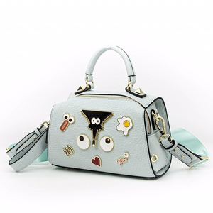 Borsa a tracolla da donna casual verde unica con badge personalizzato a forma di occhio grande 2026 - <span class=keywords><strong>Mini</strong></span> tote bag 2680 # - Product Image 2