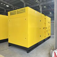 Groupe électrogène diesel silencieux triphasé à faible consommation de carburant, homologué CE, 600 kVA, 625 kVA, 800 kVA, 1000 kVA, 1500 kVA, pour usine