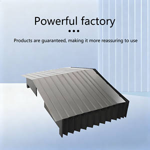 Protection d'axe Z pour centre d'usinage CNC, soufflet flexible en métal, protection anti-poussière, faible bruit - Product Image 2