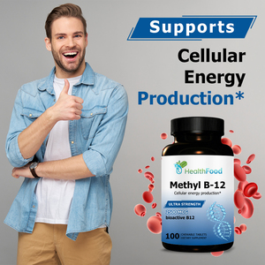 High quality wholesale Bioactive Methyl B 12 Chewable Tablets 2500mcg for Cellular Energy Brain Health and Immune Function - Product Image 6
