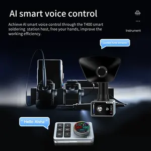 ES02 AIXUN Aspirateur puissant à forte aspiration, purification efficace, instrument de fumigation, nettoyeur de soudure, extracteur de fumée, purificateur d'air avec lumière LED - Product Image 6