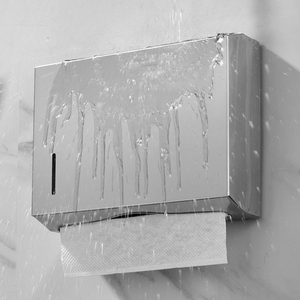 Distributore di carta igienica in <span class=keywords><strong>acciaio</strong></span> inox a <span class=keywords><strong>parete</strong></span> creativo bagno arredamento scatola di tessuto <span class=keywords><strong>porta</strong></span> <span class=keywords><strong>porta</strong></span>-rotolo di carta con serratura - Product Image 5
