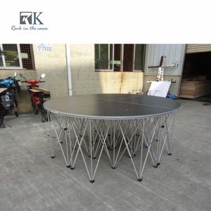 Escenario Portátil Personalizado para Interiores y Exteriores, Plataforma de Escenario Antideslizante de Aluminio, Podio para Eventos Musicales - Product Image 6