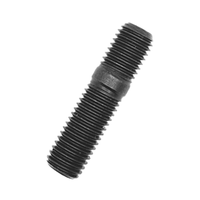 High Strength 10.9 Grade Steel Studs Unequal Length Thick Rod Black Oxide Finish Unified Thread Connection Bolts