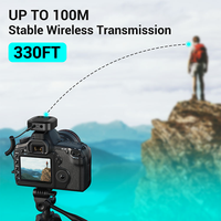 Microfono Lavalier Wireless a condensatore Streaming di registrazione vocale Youtube professionale per PC cellulare con microfoni a doppio risvolto