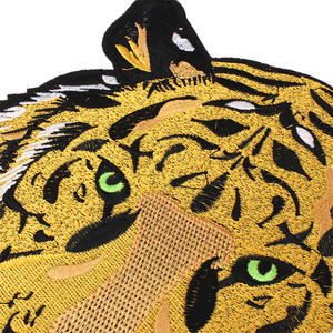 แผ่นปักลาย<span class=keywords><strong>เสือ</strong></span>ขนาด<span class=keywords><strong>ใหญ</strong></span>่ ป้ายรีดติดเสื้อผ้า ป้ายปักแบบรีดร้อน สำหรับเสื้อผ้าและเสื้อฮู้ดดี้ - Product Image 2