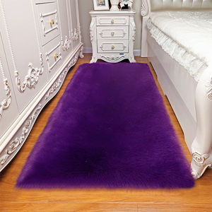 Dalles de Moquette Imitation Peau de Mouton Tapis MBX Bohème Moelleux en Peluche pour le Salon Peluche Meowth Kaydon Realislim - Product Image 3