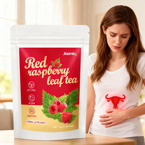 Tisane Fraîche aux Herbes <span class=keywords><strong>pour</strong></span> le Bien-être Utérin des Femmes Enceintes - Feuilles de <span class=keywords><strong>Framboisier</strong></span> Rouge, Boîte de 20 Sachets de Thé, Favorise la Fertilité et la Santé Utérine - Product Image 1