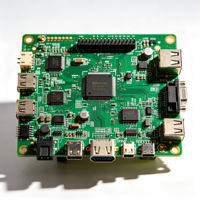 Carte de développement ESP32 Evoflint ESP32-006 OEM PCBA avec écran tactile 7 pouces, I/O, haut-parleur, micro, USB-C, WIFI, batterie, RJ45, R5485, R5252, UART, CAN