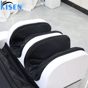 Équipement de salon de coiffure KISEN, lit de massage à circulation d'eau pour le corps entier, chaise de lavage des cheveux électrique avec éclairage LED - Product Image 6
