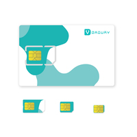 Carte SIM Données Internationale Top Vente Connectivité Euro Amérique Afrique Internet Abonnement Moyen 1 An pour Traceur GPS IOT