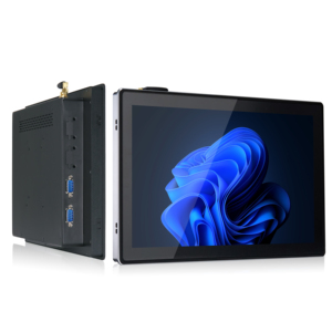ดีไซน์ใหม่ คอมพิวเตอร์อุตสาหกรรมแบบ All-in-One หน้าจอสัมผัสแบบ Capacitive ขนาด 15.6 นิ้ว ความละเอียด Full HD แรม 8GB ความจุ 128GB สีดำ รับประกัน 1 ปี - Product Image 1