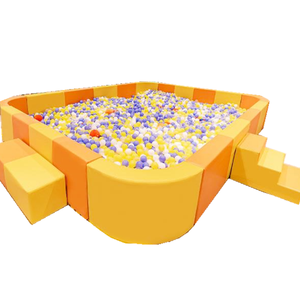 Piscina di Palline in Pelle PU di Alta Qualità, Resistente all'Acqua, per Interni ed Esterni, Morbida Piscina di Palline per Bambini - Product Image 5