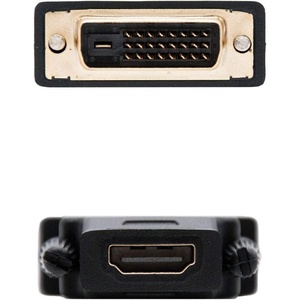 Adattatore DVI 24+1 a HDMI, compatibile con risoluzioni HD, ideale per collegare dispositivi multimediali e schermi. - Product Image 2
