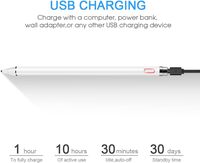 Stylet actif universel en aluminium Wk870 pour Android, iOS, Windows, iPad, Pencil Pro Mini pour téléphone et tablette