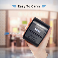 Xprinter XP-P210 imprimante de reçus portable sans fil 58mm avec mini imprimante thermique de grande capacité de batterie 2600mah