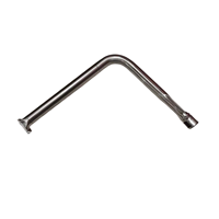 Brûleur à gaz en L pour barbecue, tube de cuisson extérieur pour camping