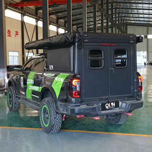 Qian Camper TP07B Recreational Travel Aluminum 4x4 Pickup Truck Camper Truck Canopy Camper For Tacoma Ranger - Product Image 2