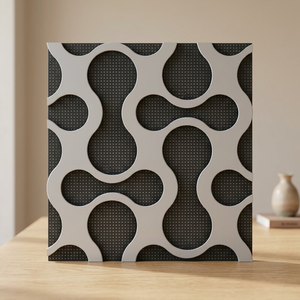 Carreaux de sol en céramique numérique émaillée effet marbre 3D 30x30cm gris pour intérieur, chambre, hôtel - Product Image 1