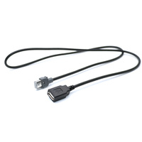 كابل USB لستيريو السيارة لسيارات بيجو 206 207 307 308 407 408 508 607 وسيتروين C2 C3 C4 C5 C6 RD9 RD43 RD45 MRN DS DS3 DS4 DS5