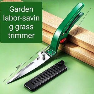 Petites cisailles de jardin manuelles à retour automatique pour l'entretien de l'herbe et l'élagage de la pelouse, outil portatif et ergonomique - Product Image 3