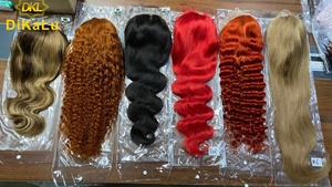 <span class=keywords><strong>Parrucche</strong></span> Frontali in HD Lace Personalizzate all'Ingrosso, con Capelli Umani Grezzi Allineati alle Cuticole, Lisci, Ondulati <span class=keywords><strong>e</strong></span> Ricci, per <span class=keywords><strong>Donne</strong></span> Nere - Product Image 3