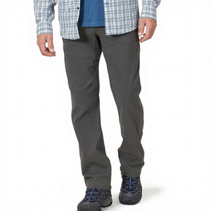 กางเกงยีนส์ผู้ชายเอวกลางผ้าแคนวาสน้ำหนักเบาคุณภาพสูง-ขายส่ง ดีไซน์ปรับแต่งได้ - Product Image 1