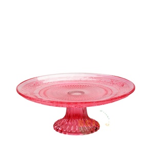 Support à gâteau en <span class=keywords><strong>verre</strong></span> rond transparent bon marché Assiette en <span class=keywords><strong>verre</strong></span> Ensemble d'assiettes à <span class=keywords><strong>pied</strong></span> 6 7 8 9 10 pouces Support à gâteau pour mariage Fête à la maison - Product Image 1