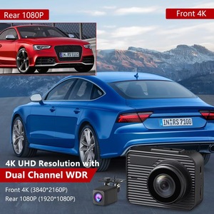 Cámara para Auto 4K con Grabación Delantera y Trasera, Visión Nocturna, Pantalla de 2.0 Pulgadas, WiFi, Compatible con Tarjeta TF - Product Image 3
