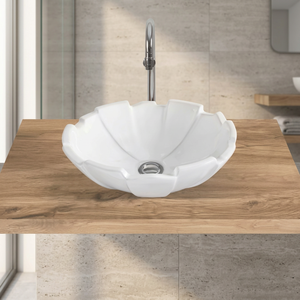 Lavabo rectangulaire blanc Lavabo Lavabo en pierre naturelle populaire Lavabo en marbre pour salle de bain - Product Image 6