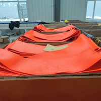 Sangle de levage en polyester 1T-10T, sangles de fixation pour la mise en gré et le levage