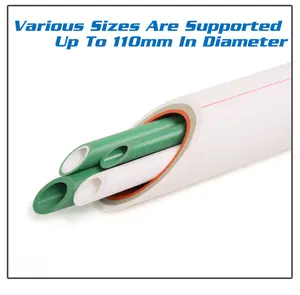 High Pressure Ppr Pipes Hot And Cold Water Tube Plastic Ppr Pipe For Plumbing