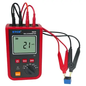 ETCR3620 2023 Hot Sales Dc Low Value Digital Earth Resistance Tester Earth Clamp Tester Milliohmmeter