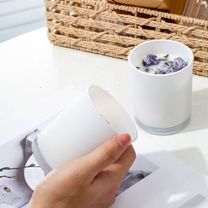 Aikun อัญมณีน้ำมันหอมระเหยหินอ่อนดอกไม้แห้งเทียนหอมระเหยขี้ผึ้งถั่วเหลืองสำหรับวันพ่อของ Diwali - Product Image 6