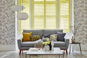 Nội Thất Sun Shade Gỗ Gỗ Thanh Cửa Sổ Plantation Shutters Từ Trung Quốc - Product Image 2