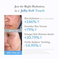 Crème gelée medicube à l'acide hyaluronique, hydratant quotidien pour tous types de peau, hydratation longue durée avec de l'acide hyaluronique