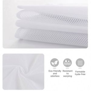 Lot de sacs de lavage en maille anti-emmêlement et anti-déformation, avec fermeture éclair, protection pour machine à laver (mailles fines, grosses, alvéolées) - Product Image 3