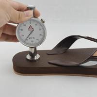 Sandales de printemps-été incassables en PVC et caoutchouc bicolore, semelle épaisse à dureté 65 degrés, personnalisables