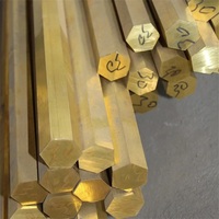 Barre ronde en laiton, barre hexagonale, alliage de bronze C3604 C2700 C2600, barre carrée/ronde en laiton/cuivre pour la fabrication mécanique
