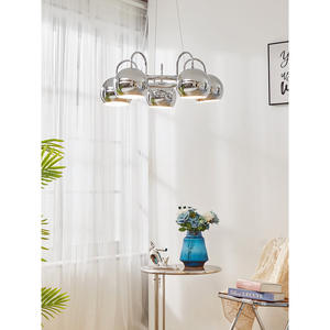 Lámpara de Araña de Diseño Nórdico Minimalista Vintage para Comedor, Lámpara Colgante de Lujo para Sala de Estar Estilo Bauhaus, Iluminación Elegante - Product Image 1