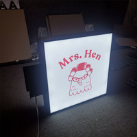 Boîtes lumineuses personnalisées en acrylique 3d Boîte d'éclairage extérieur pour devanture de magasin Panneau publicitaire rond étanche