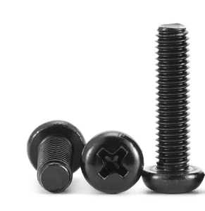 สกรูหัวแฉกเหล็กกล้าไร้สนิมสีดำ LeGood M3X10mm มาตรฐานเมตริก DIN818 - Product Image 1
