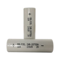 Vente en gros INR 20700A 3000mAh batterie rechargeable 3.7V 30A 20700 batterie lithium ion cellules à haute décharge pour moto