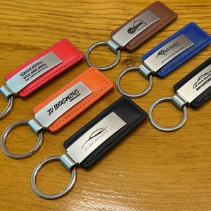 Car <b>Leather</b> <b>Keychain</b> Eco-Friendly Custom Design Manufacturer Wholesale Custom Brand Logo Name Souvenir Promotional PU <b>Leather</b> - Product Image 5