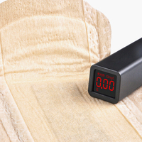 Serviettes hygiéniques jetables Qianye à marque privée, en bambou avec revêtement PE et anions, haute absorption pour la nuit, prix de gros