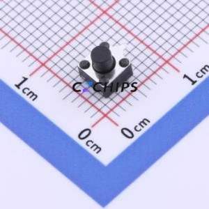 TSC025A05026A Tactile Switch Through hole Component (THT) Switch 4.5mm 4.5mm 5mm - Product Image 1