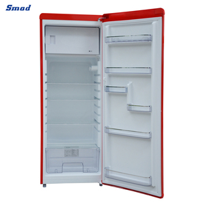 Refrigerador Vertical Smad de Una Puerta, Multicolor, Estilo Vintage Retro, 180L - Product Image 4