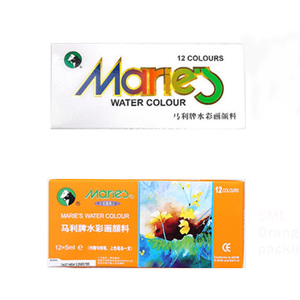 Ensemble de peinture aquarelle en tube d'aluminium Maries 5 ml 12 ml 12/18/24/36 couleurs en gros - Product Image 6