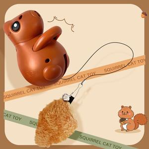 USB carica intelligente di sollevamento interattivo gatto giocattolo a forma di scoiattolo appeso automatico gatto giocattolo per gatto divertente - Product Image 2